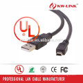 Shenzhen Fábrica Venta al por mayor Mini USB Cable Tipo A Mini USB Mini 5pin Cable de Datos